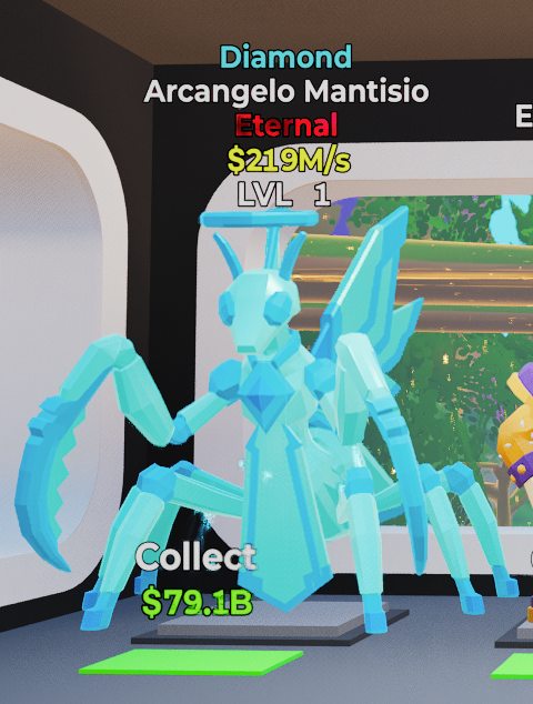 Arcangelo Mantisio (Diamond) -Fortnite Steal The Brainrot