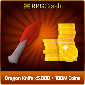 Dragon Knife x5,000 + 100M Coins [💯1500+ High TLv Acc Trade⚖️] [OSRS] 🏆121K+Feedback Seller✔️