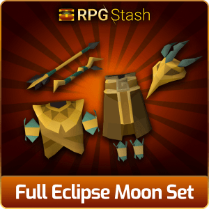 Full Eclipse Moon Set [💯1500+ High TLv Acc Trade⚖️] [OSRS] 🏆121K+Feedback Seller✔️