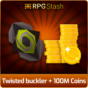 Twisted buckler + 100M Coins [💯1500+ High TLv Acc Trade⚖️] [OSRS] 🏆121K+Feedback Seller✔️