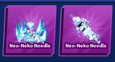 Neo-Neko Needle set ( Sword + Emote )