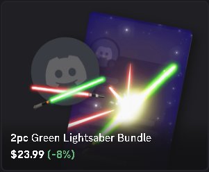 ⭐Green Lightsaber Bundle⭐$17.99