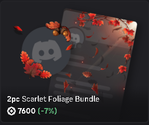 ⭐Scarlet Foliage Bundle⭐$8.99
