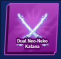 Dual Neo-Neko Katana