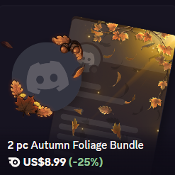 ⭐Autumn Foliage Bundle⭐$12.99