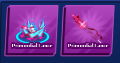 Primordial Lance Set ( Sword + Emote + Explosion )