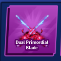 Dual Primordial Blade