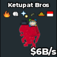 Rainbow Ketupat Bros 6B/s