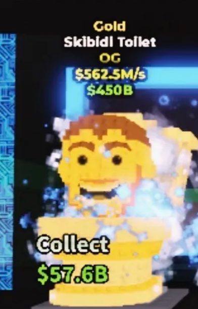 Gold Skibidi
