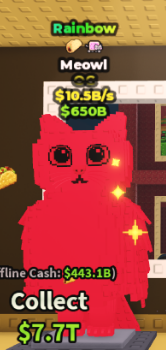 rainbow meowl