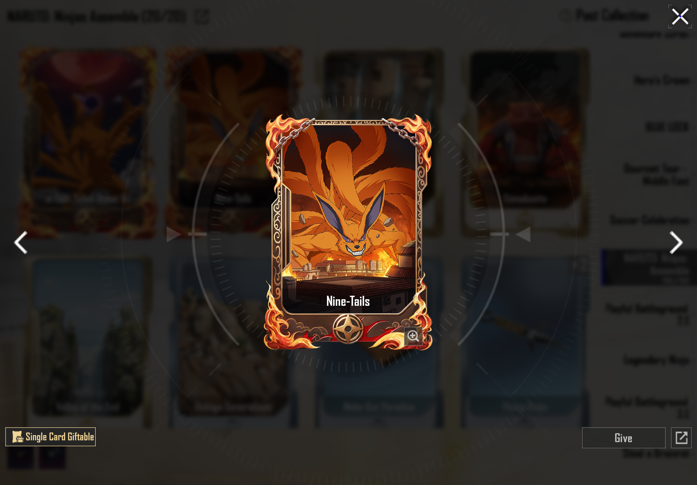 Nine tails