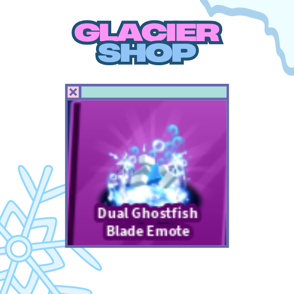 Dual Ghostfish Blade Emote ( Limited )