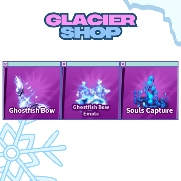 Ghostfish Bow + Explosion + Emote ( Limited Set )