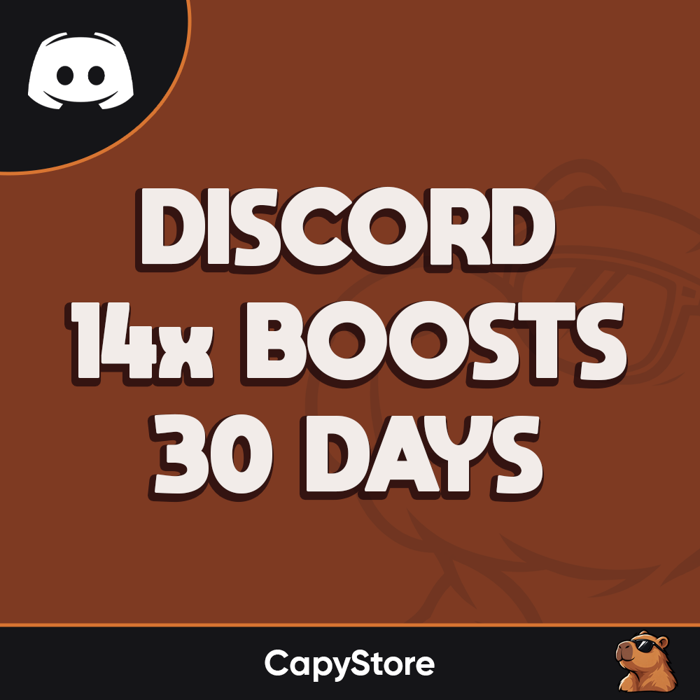 ⭐ Discord 14x Server Boosts (30 Days) | Fast Delivery