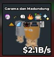 BS8970 Garama And Mandundung Crazy Trait+Clean 2.1B/S