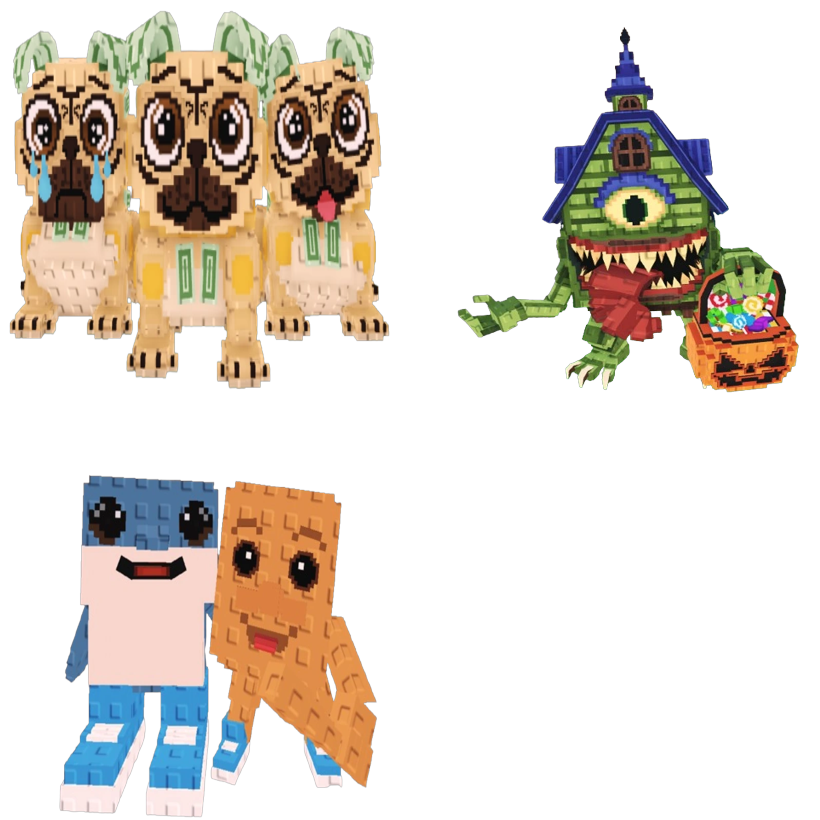 📦 BUNDLE 💎 Los Puggies + La Casa Boo + Los Bros 🌀 - FAST DELIVERY ⚡ - Steal a Brainrot