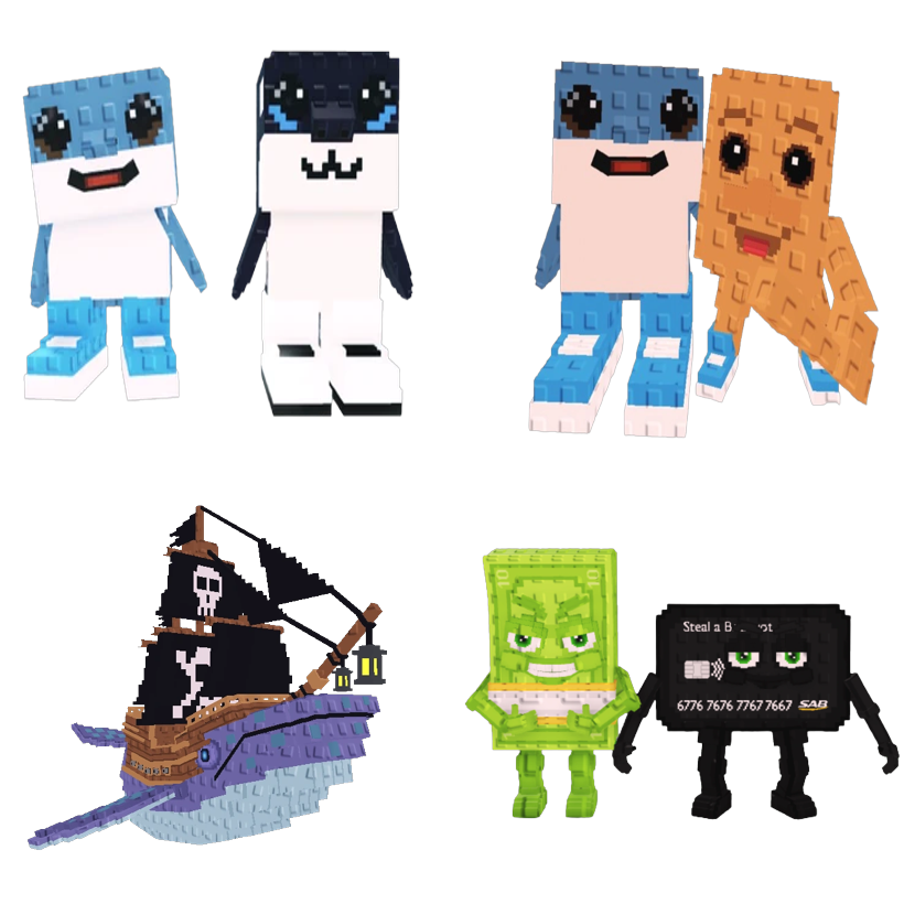 📦 BUNDLE 🚀 Los Primos + Los Bros + Capitano Moby + Cash or Card  🌪 - FAST DELIVERY ⚡ - Steal a Brainrot