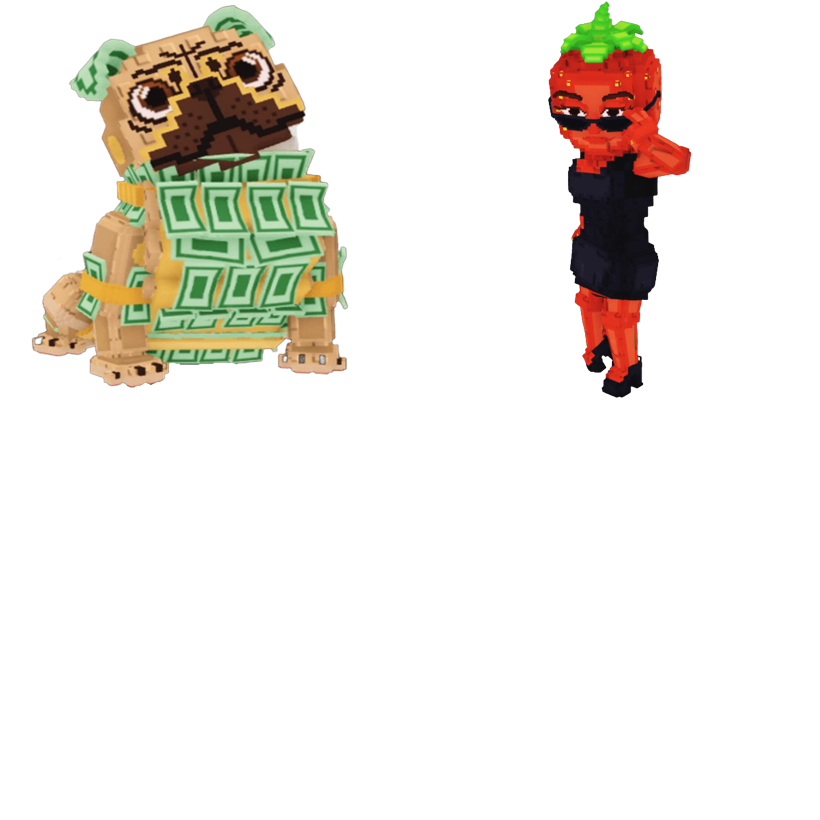 📦 BUNDLE 👑 Money Money Puggy + Strawberrita 💎 - FAST DELIVERY ⚡ - Steal a Brainrot