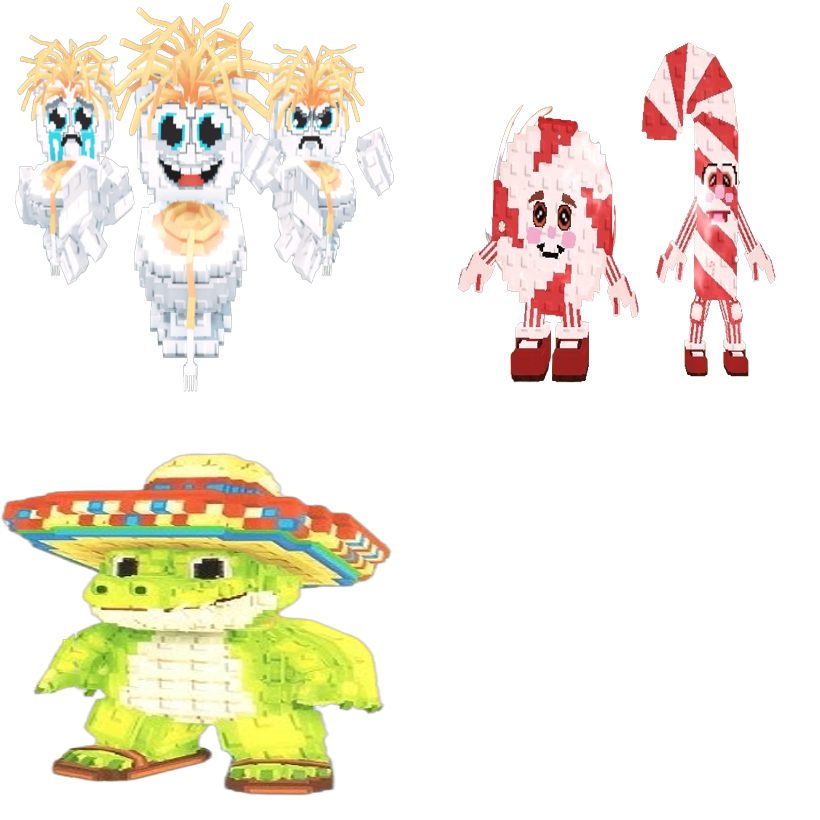 📦 BUNDLE 👑 Los Spaghettis + Los Candies + Tacorillo Crocodillo 🌪 - FAST DELIVERY ⚡ - Steal a Brainrot