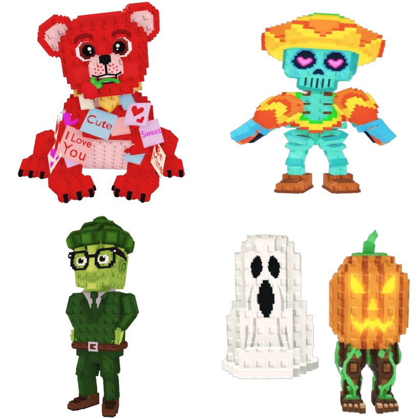 📦 BUNDLE 🚀 Love Love Bear + Mariachi Corazoni + Antonio + Spooky and Pumpky 🌪 - FAST DELIVERY ⚡ - Steal a Brainrot