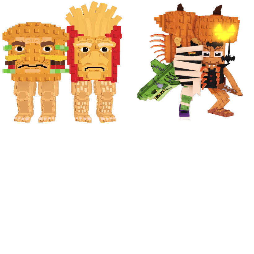 📦 BUNDLE 🎯 Burguro and Fryuro  + La Spooky Grande 🎯 - FAST DELIVERY ⚡ - Steal a Brainrot