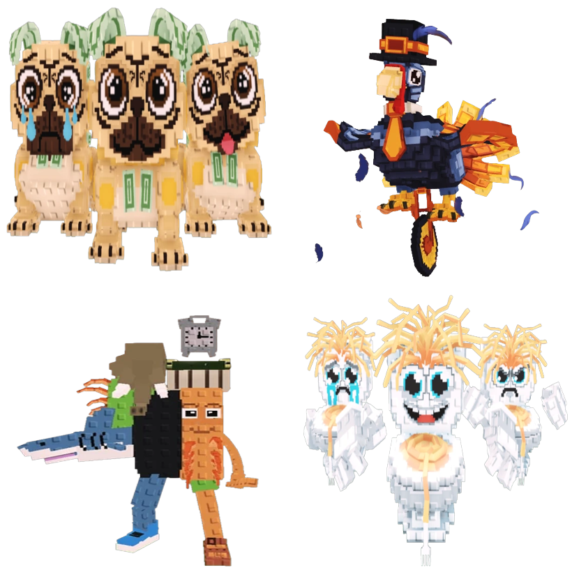📦 BUNDLE 🎯 Los Puggies + Gobblino Uniciclino + La Grande Combinasion + Los Spaghettis 🎯 - FAST DELIVERY ⚡ - Steal a Brainrot