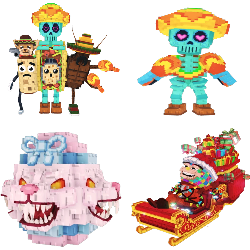📦 BUNDLE 🌀 La Taco Combinasion + Mariachi Corazoni + Hydra Bunny + Chicleteira Noelteira 🚀 - FAST DELIVERY ⚡ - Steal a Brainrot