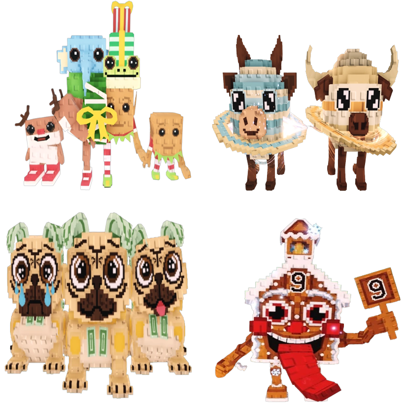 📦 BUNDLE 🔥 Los Jolly Combinasionas + Los Planitos + Los Puggies + La Ginger Sekolah 🚀 - FAST DELIVERY ⚡ - Steal a Brainrot