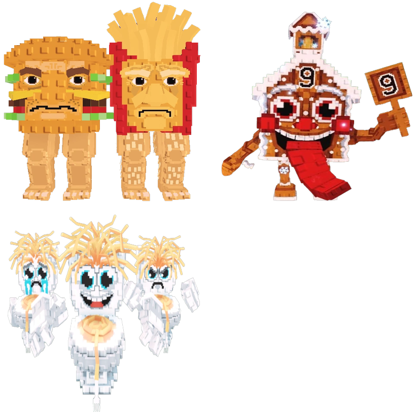 📦 BUNDLE ⭐ Burguro and Fryuro  + La Ginger Sekolah + Los Spaghettis 🧠 - FAST DELIVERY ⚡ - Steal a Brainrot