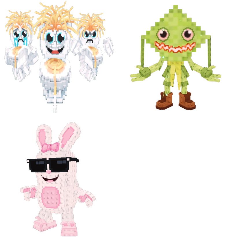 📦 BUNDLE 💎 Los Spaghettis + Ketupat Kepat + Boppin Bunny  🚀 - FAST DELIVERY ⚡ - Steal a Brainrot