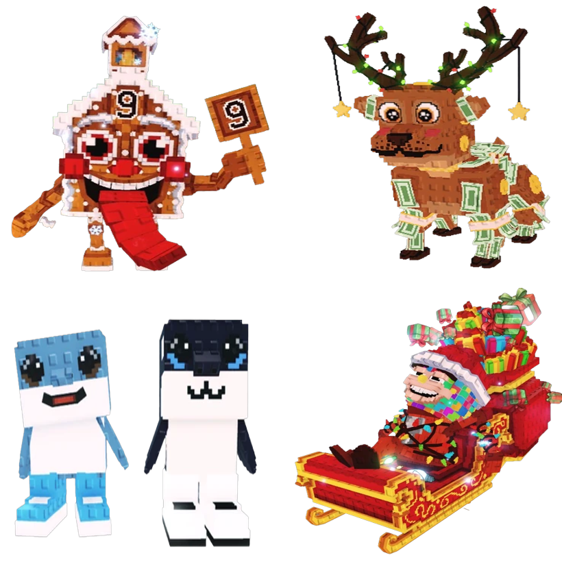 📦 BUNDLE 🧠 La Ginger Sekolah + Money Money Reindeer + Los Primos + Chicleteira Noelteira 💎 - FAST DELIVERY ⚡ - Steal a Brainrot