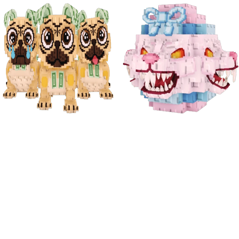 📦 BUNDLE 🧠 Los Puggies + Hydra Bunny 🚀 - FAST DELIVERY ⚡ - Steal a Brainrot