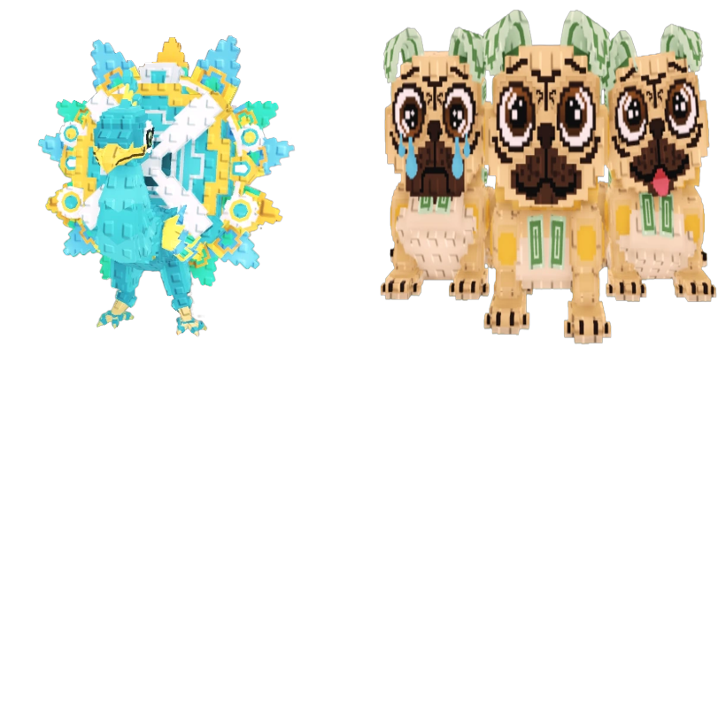 📦 BUNDLE 🎯 Ventoliero Pavonero  + Los Puggies 🧠 - FAST DELIVERY ⚡ - Steal a Brainrot