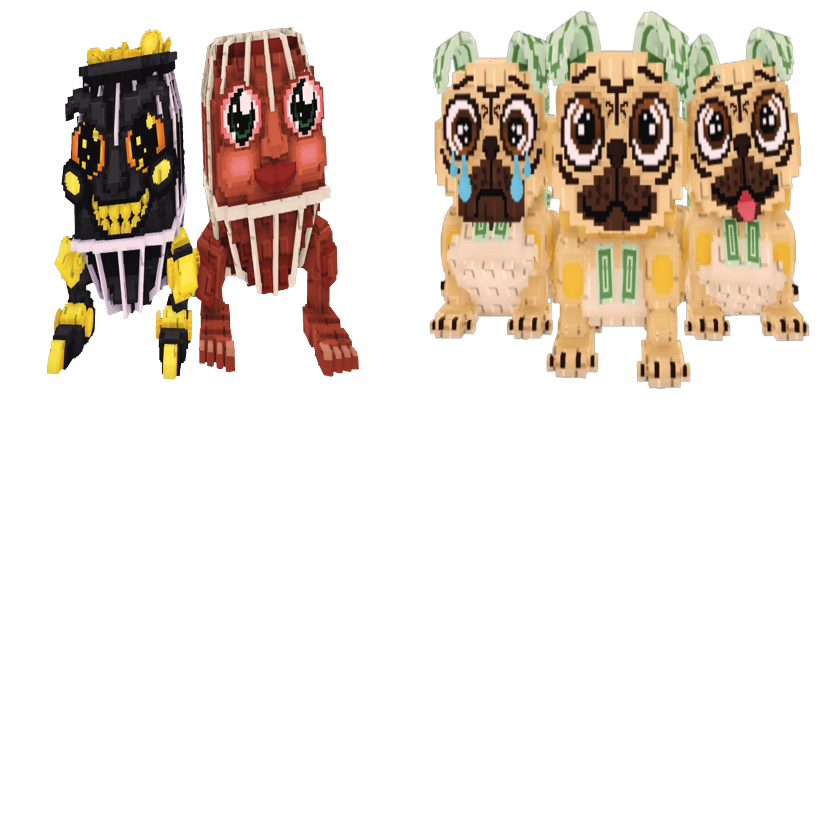 📦 BUNDLE 👑 Duggy Bros + Los Puggies 💎 - FAST DELIVERY ⚡ - Steal a Brainrot