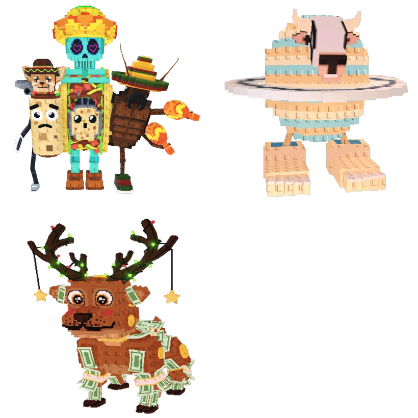 📦 BUNDLE 💎 La Taco Combinasion + La Vacca Saturno Saturnita + Money Money Reindeer 💥 - FAST DELIVERY ⚡ - Steal a Brainrot