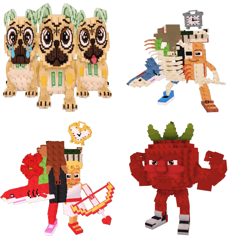 📦 BUNDLE ⭐ Los Puggies + La Extinct Grande + La Romantic Grande + Fragola La La La  💎 - FAST DELIVERY ⚡ - Steal a Brainrot