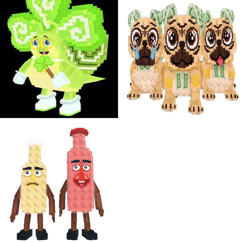 📦 BUNDLE 🧠 Snailo Clovero + Los Puggies + Ketchuru and Musturu 🌀 - FAST DELIVERY ⚡ - Steal a Brainrot
