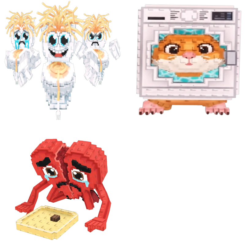 📦 BUNDLE ⭐ Los Spaghettis + Spinny Hammy + Noo my Heart 🧠 - FAST DELIVERY ⚡ - Steal a Brainrot