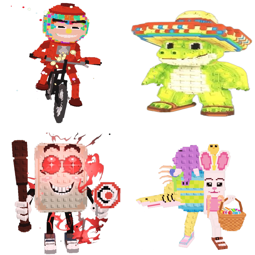📦 BUNDLE 💎 Chicleteira Bicicleteira + Tacorillo Crocodillo + Tang Tang Keletang + La Easter Grande  👑 - FAST DELIVERY ⚡ - Steal a Brainrot