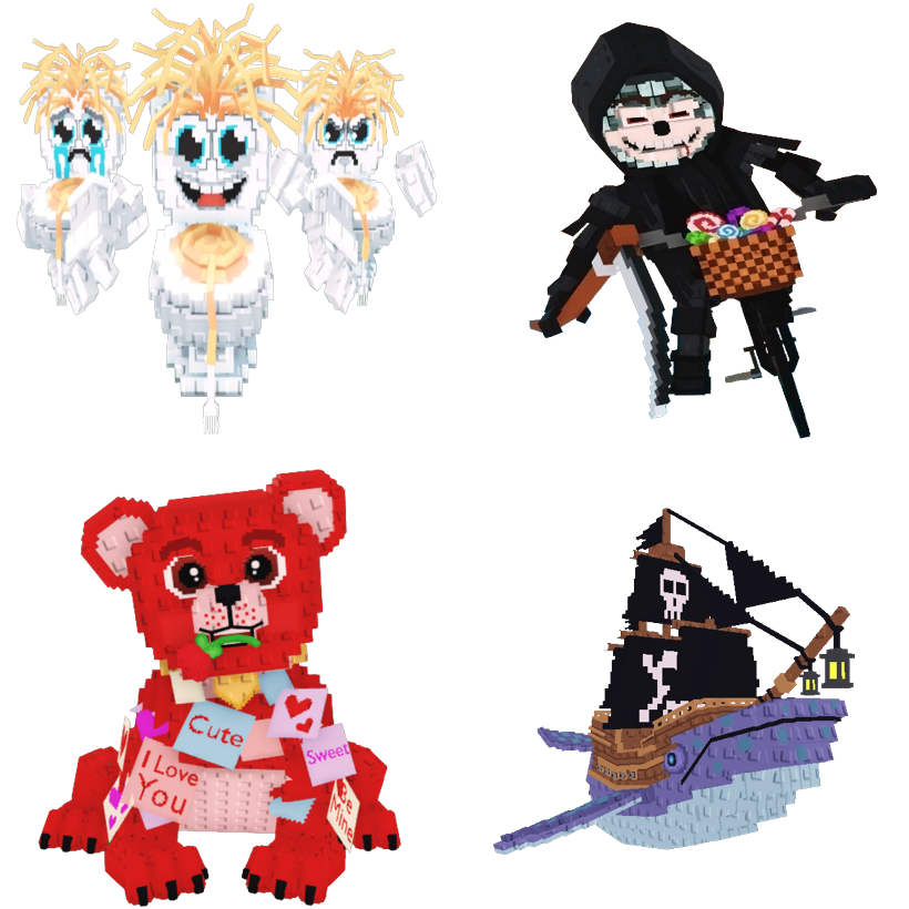📦 BUNDLE 👑 Los Spaghettis + Mieteteira Bicicleteira + Love Love Bear + Capitano Moby 👑 - FAST DELIVERY ⚡ - Steal a Brainrot