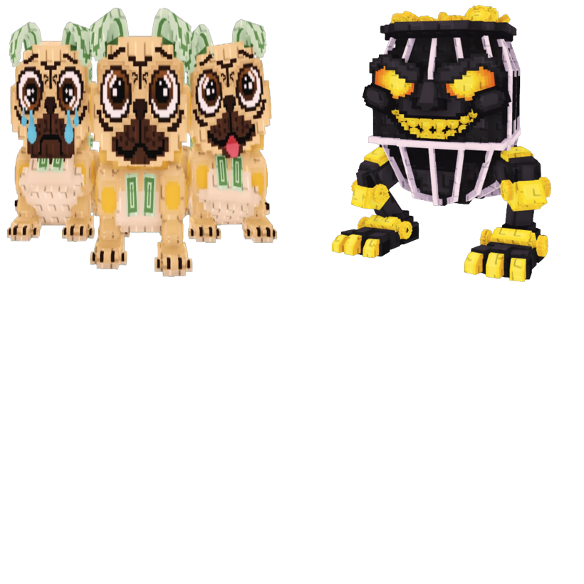 📦 BUNDLE 🌪 Los Puggies + Gold Gold Gold  💎 - FAST DELIVERY ⚡ - Steal a Brainrot
