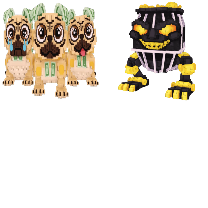 📦 BUNDLE 🌪 Los Puggies + Gold Gold Gold 💎 - FAST DELIVERY ⚡ - Steal a Brainrot