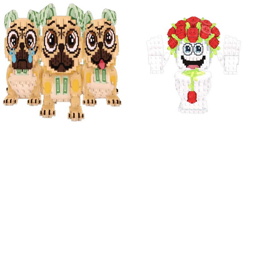 📦 BUNDLE 💥 Los Puggies + Rosetti Tualetti 👑 - FAST DELIVERY ⚡ - Steal a Brainrot