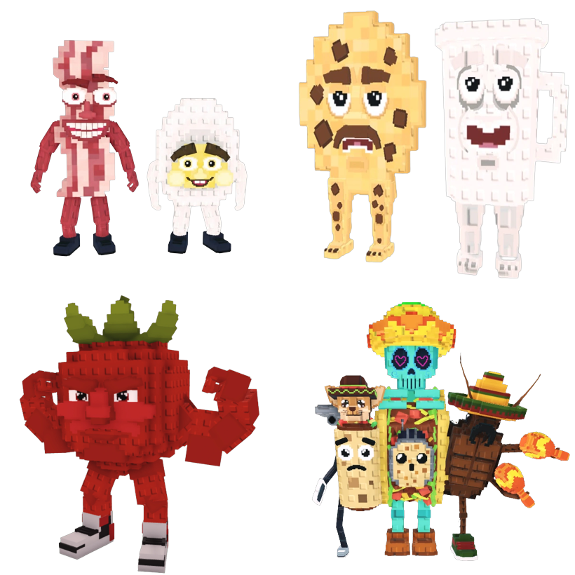 📦 BUNDLE 🎯 Bacuru and Egguru + Cooki and Milki + Fragola La La La  + La Taco Combinasion 🚀 - FAST DELIVERY ⚡ - Steal a Brainrot