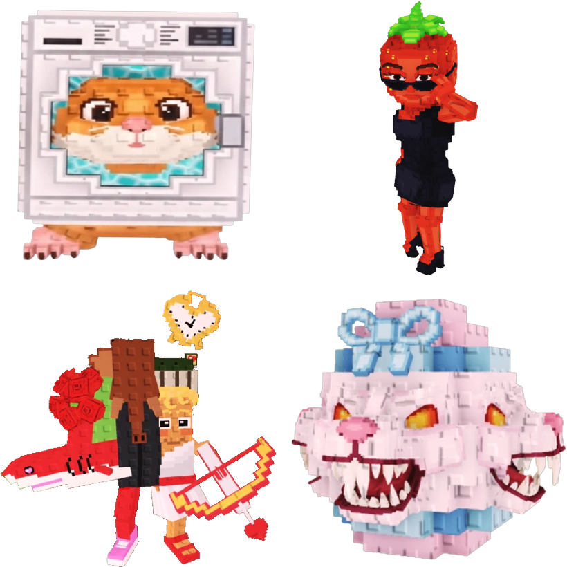 📦 BUNDLE 🚀 Spinny Hammy + Strawberrita  + La Romantic Grande + Hydra Bunny 💎 - FAST DELIVERY ⚡ - Steal a Brainrot