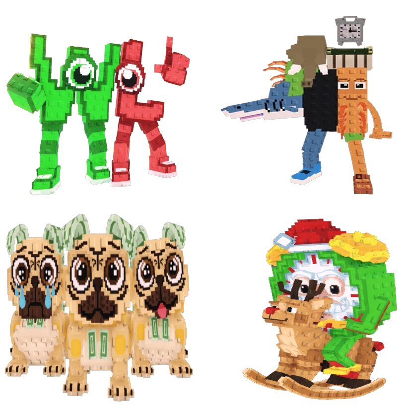 📦 BUNDLE ⭐ W or L + La Grande Combinasion + Los Puggies + Jolly Jolly Sahur 🔥 - FAST DELIVERY ⚡ - Steal a Brainrot