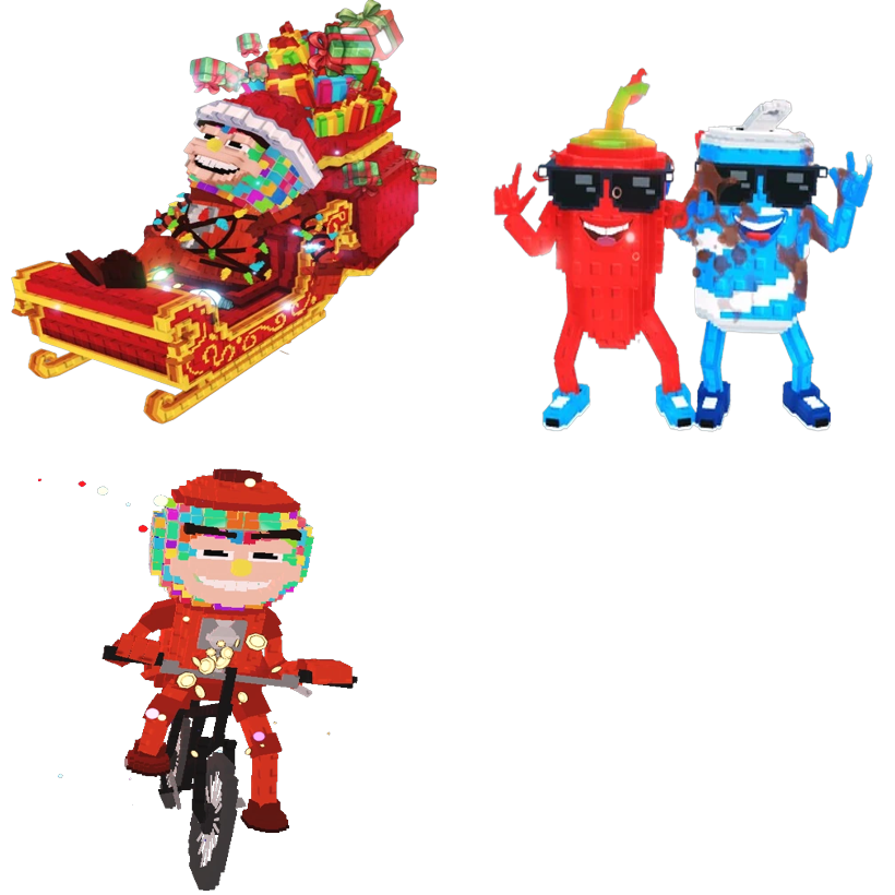 📦 BUNDLE 💥 Chicleteira Noelteira + Swaggy Bros + Chicleteira Bicicleteira 🚀 - FAST DELIVERY ⚡ - Steal a Brainrot