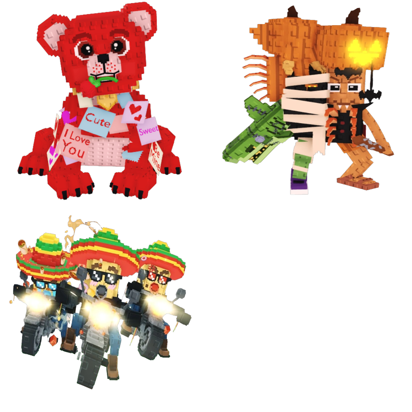 📦 BUNDLE 💥 Love Love Bear + La Spooky Grande + Los Burritos 🎯 - FAST DELIVERY ⚡ - Steal a Brainrot