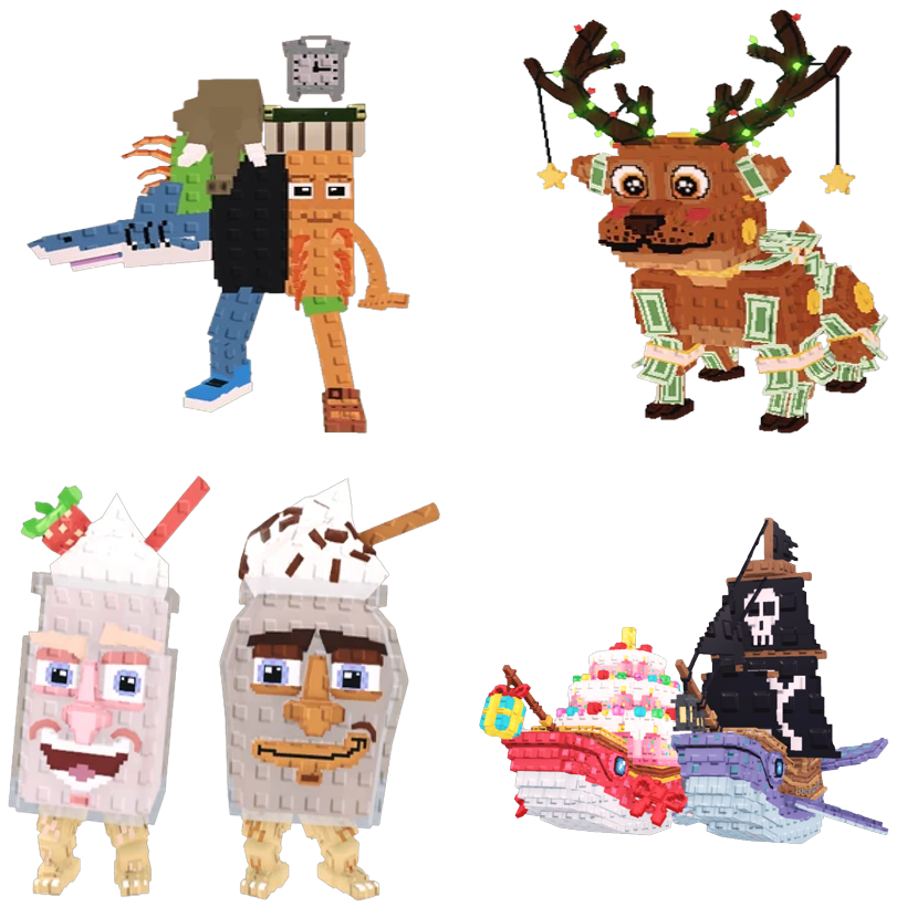 📦 BUNDLE 👑 La Grande Combinasion + Money Money Reindeer + Fragrama and Chocrama + Moby Bros 🚀 - FAST DELIVERY ⚡ - Steal a Brainrot