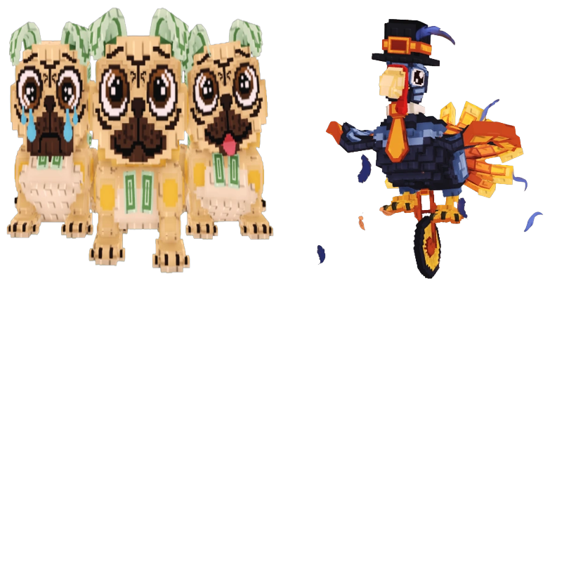 📦 BUNDLE 👑 Los Puggies + Gobblino Uniciclino 🌀 - FAST DELIVERY ⚡ - Steal a Brainrot